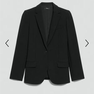 Theory Black Sport Coat Staple Blazer